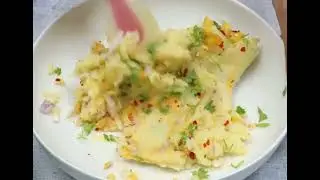 বেলা ছাড়া ফুলকো আলু পরোটা রোসাপ।। No Rolling, No kneading, Aloo Parata recipe