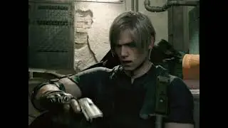 Leon S Kennedy one handed press check REM4KE