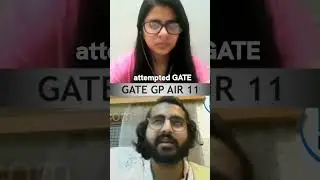 GATE #geophysics AIR 11 On His GATE Score and Marks #iit #btech #mtech