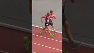 Crazy Battle For Second! Junior Olympic 1500m racewalk. #racewalker #racewalk #Juniorolympic