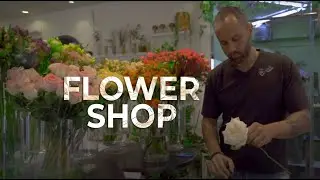 Flower Shop Cinematic Video || #beautiful #flowershop #flower, #gift #abudhabi