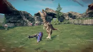Daspletosaurus Torosus vs Pycnonemosaurus Nevesi | Hell's Realm Deathmatch