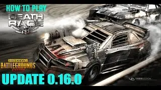 How to Play DEATH RACE Mode Pubg Mobile Update 0.16.0