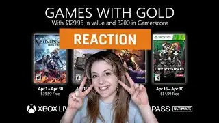 My reaction to the Xbox April 2021 Games with Gold Trailer | GAMEDAME REACTS