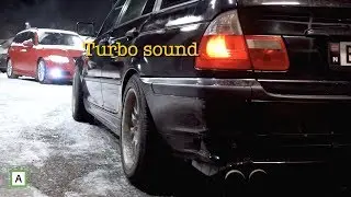 BMW E46 320d Straight Pipe Sound Compilation