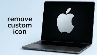 How to Remove Custom Folder Icon on MacBook Air/Pro | MacOS