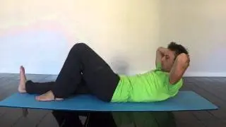 Heel slide (beginner deep abdominal activation)