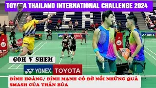 highlight| Đình Hoàng/ Đình Mạnh vs BOON Xin Yuan/ GOH V Shem | Thailand challenge 2024