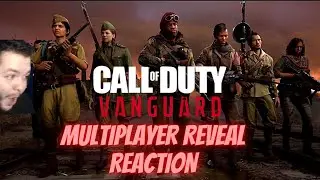 CALL OF DUTY VANGUARD MULTIPLAYER REVEAL TRAILER REACTION ( NEW WARZONE MAP !!!)