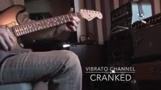 Fender Deluxe Reverb Demo - Mercury Magnetics Transformers - Fargen Hot Mod - VIBRATO CH CRANKED