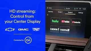 HD Streaming Control from Center Display | OnStar | GM