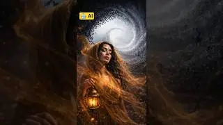 A mystical cinematic scene