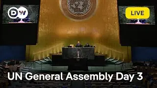 Live: Palestinian leader Abbas, others speak at United Nations | UN General Assembly Day 3