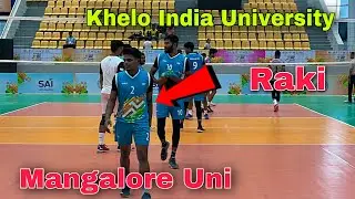 Raki 🔥 Mangalore University Vs MGKV | Khelo India University Game’s At Lucknow
