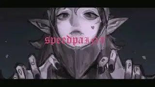 speedpaint of a pink knight UwU