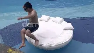 Inflatable Sun Lounger Luxury Pool Float Factory |Custom luxury pool float |Pool float manufacturer