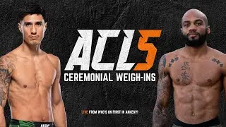 Absolute Combat League 5: Ceremonial Weigh-Ins | LIVE From Who's On First in Ankeny!