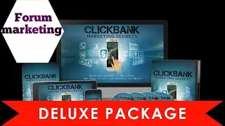Forum marketing what follows are step by step directions for successful forum marketing of clickbank