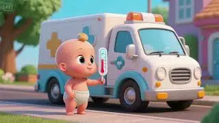 Doctor Truck Checks Your Temperature | Kids Songs & Learning Fun