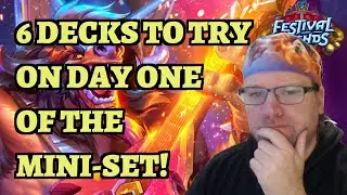 6 Decks to Try on Day One of the Audiopocalypse Mini-Set! Hearthstone Festival of Legends