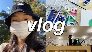 vida na coreia | vlog: como começo minha manhã, novos hobbies, organizando a cozinha, pilates, etc!