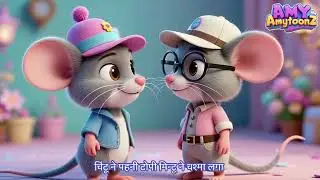 चूहे की निकली बारात 🐭 | Chuhe Ki Barat | Funny Animal Wedding  || #funny #memes #cartoon