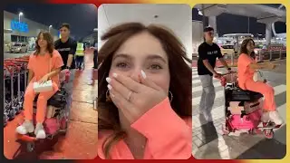 بيسان اسماعيل - فعالياتها في المطار🤩محمود جننها🤣🏃‍♀️|#بيسان_اسماعيل