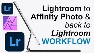 Процесс обработки фотографий из iPad Lightroom в Affinity Photo и обратно в Lightroom Raw/Lossless. iPad Pro 2020