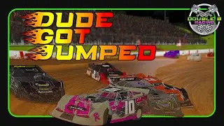 MASSIVE ELBOWS OUT RACING - iRacing Dirt Pro Late Model at Lanier [Double B Racing]