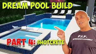 My Dream Pool Build - Part 4 - Shotcrete