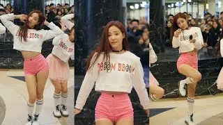 [180203] 모모랜드 MOMOLAND (연우 Yeonwoo) - 꼼짝마 Freeze (분당 AK플라자 게릴라 공연) 직캠/Fancam by PIERCE