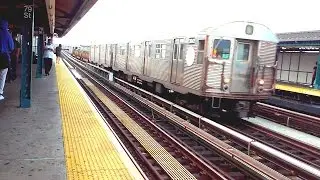 [MTA]: R127 Refuse w/ R32's Bypassing 79th St