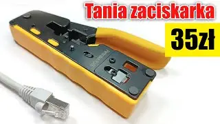 Najlepsza zaciskarka RJ45 cat 5e, 6, 7 do 40zł?