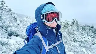 Mt Adams Attempt #2 - Turned Windy Ascent of Mt Madison - NH WINTER 48