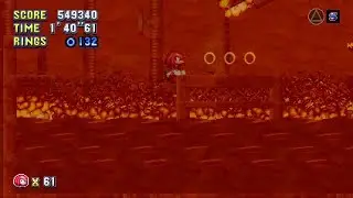 Sonic Mania Plus: Mania Mode Part 9: Oil Ocean Zone (Super Knuckles + Fog Glitch)