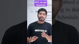 NVS Vacancy 2025: Recruitment Rules Out, Check Age Relaxation & Benefits! -#nvs