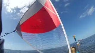 Kayak Sailing to Durney Key