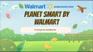 PlanetSmart By Walmart - Sustainable Shopping Platform