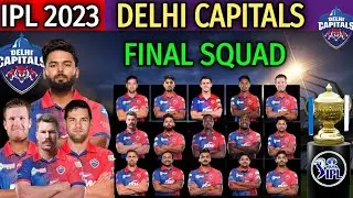 Delhi Capitals Full Squad 2023 | DC Team After Auction | Rishabh Pant, David Warner, Manish Pandey