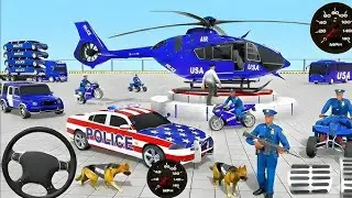 Police Car Chase Simulator 3D Game - Real Cop Cars Driving Simulator 2025 - Android GamePlay