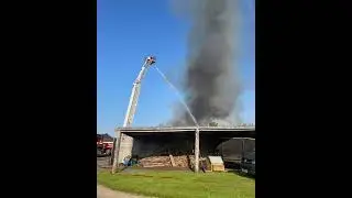 Nine Fire crews mobilised to Business park in Staverton