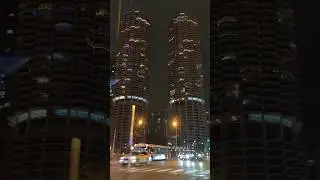 3D MARINA TOWERS #ytshorts #marinatowers #3D #asmr #chicago