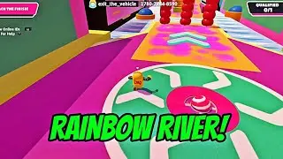 FALL GUYS FALL FOREVER UPDATE MAP || RAINBOW RAPIDS!: 1780-7944-8590 by Exit_The_Vehicle