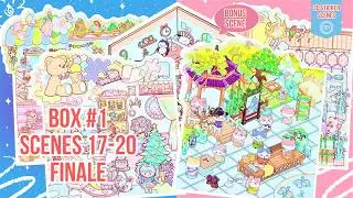 Sticker Scenes Box #1 FINALE  | Cutest 3D Mini Worlds + Bonus Scene