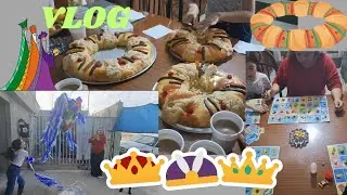 Rosca, piñata y juegos 
