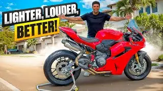 Panigale V2 Arrow Link Pipe: +Sound, -Weight, Killer Price! Bangin' Install