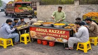 ANCIENT Lahori Street Food 😍 Hidden Lunch Spot in PAKISTAN STREET FOOD | Old-School Desi Cooking 🇵🇰