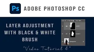 Изучите Adobe Photoshop 2024 шаг за шагом. Корректирующие слои с использованием белой или чёрной ...