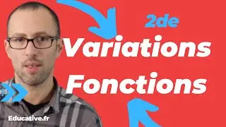 Tableau de variations et sens de variation d'une fonction
