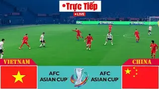 🔴TRỰC TIẾP | VIỆT NAM VS TRUNG QUỐC | AFC Châu Á 2026 | Trận đấu hôm nay | Mô phỏng PES